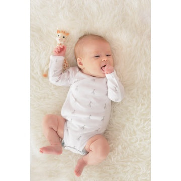 Sophie de Giraf - babyromper blauw Sophie de Giraf - babyromper blauw
