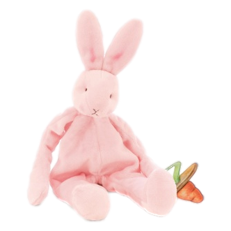 Speenknuffel - konijn Roze