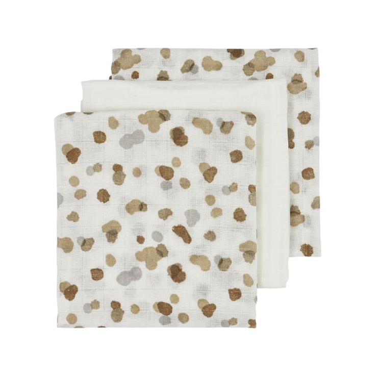 Hydrofiele Luiers 3-pack Stains - Neutral - 70x70cm