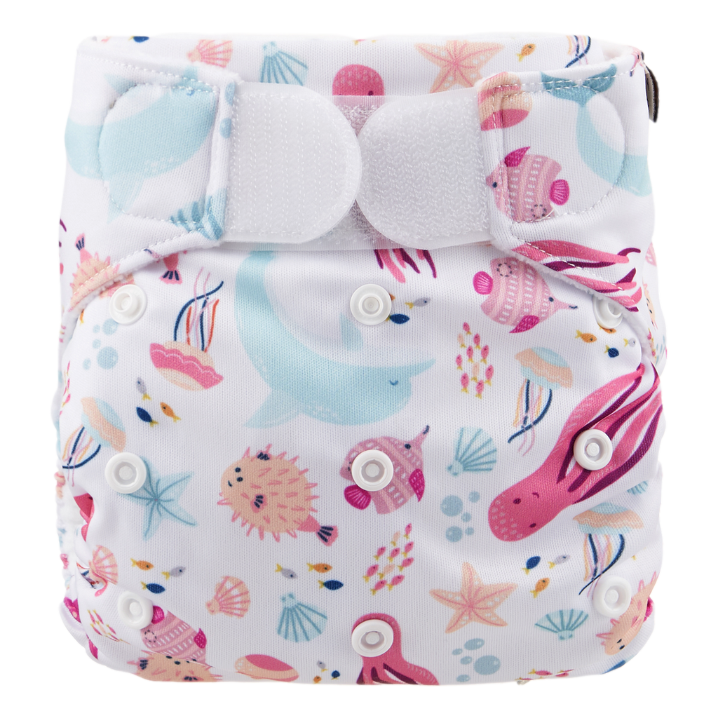 HappyBear swim diaper - Flamingo