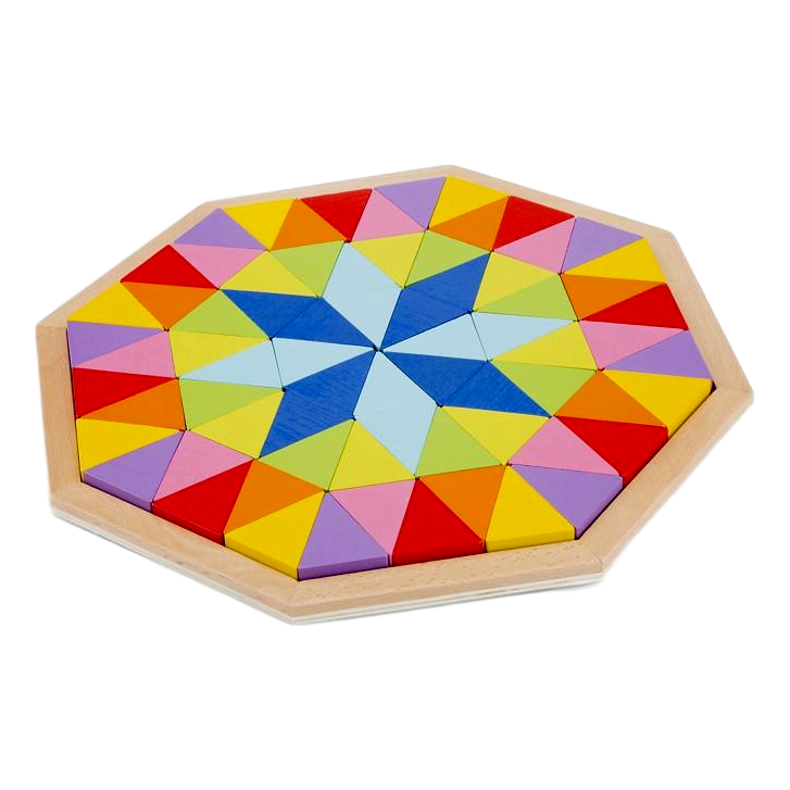 Octagon geometrie puzzel Houten speelgoed New Classic Toys