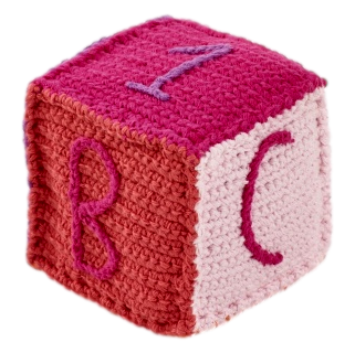 Pebble Rattle - Block rosa spielen