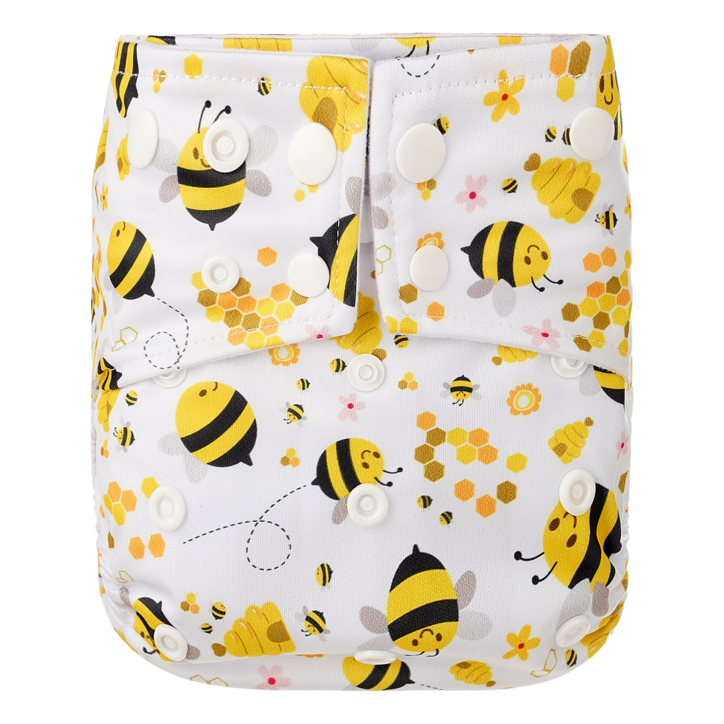 HappyBear Taschenwindel - Bienen