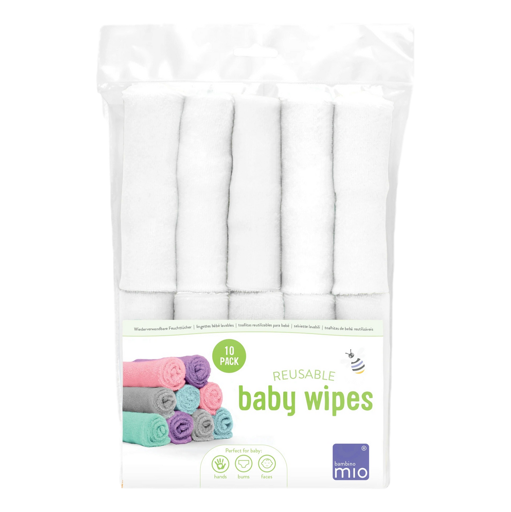 Toallitas de algodón Cheeky Wipes - 10 piezas