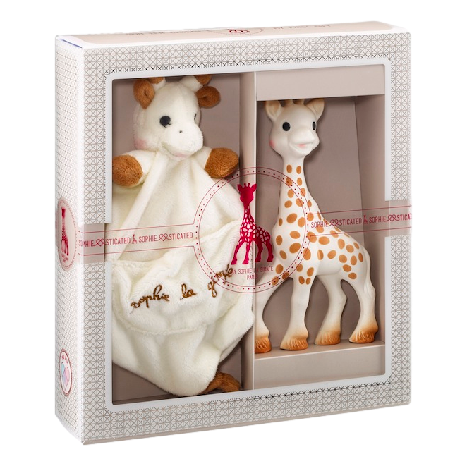 Sophie de Giraf cadeauset - knuffeldoekje en Sophie