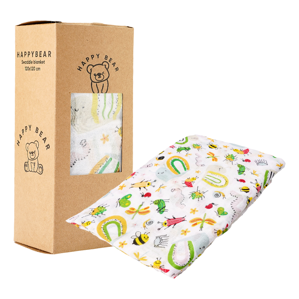 Swaddle hydrophilic cloth - Forest animals