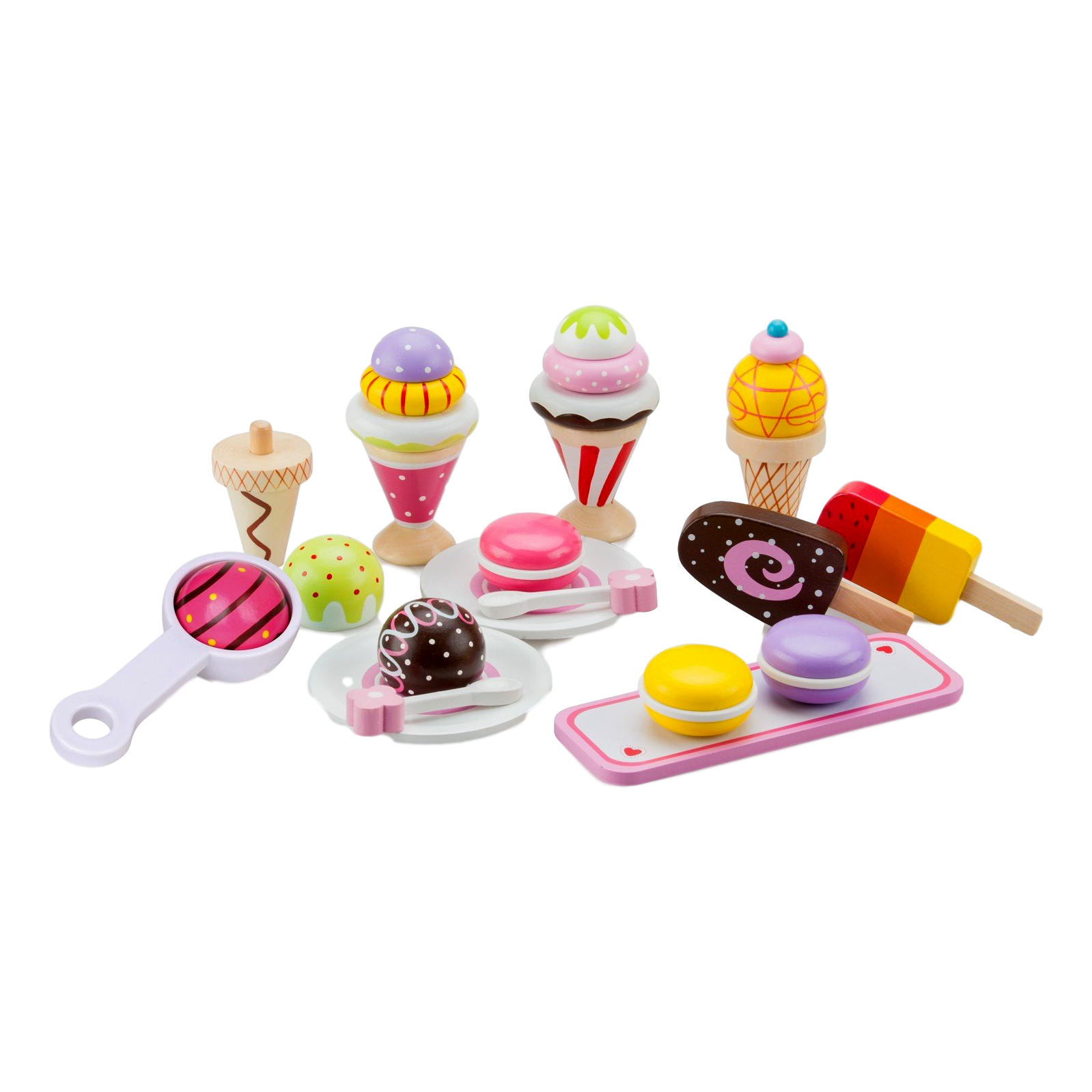 Wooden ice cream set Kidzstore
