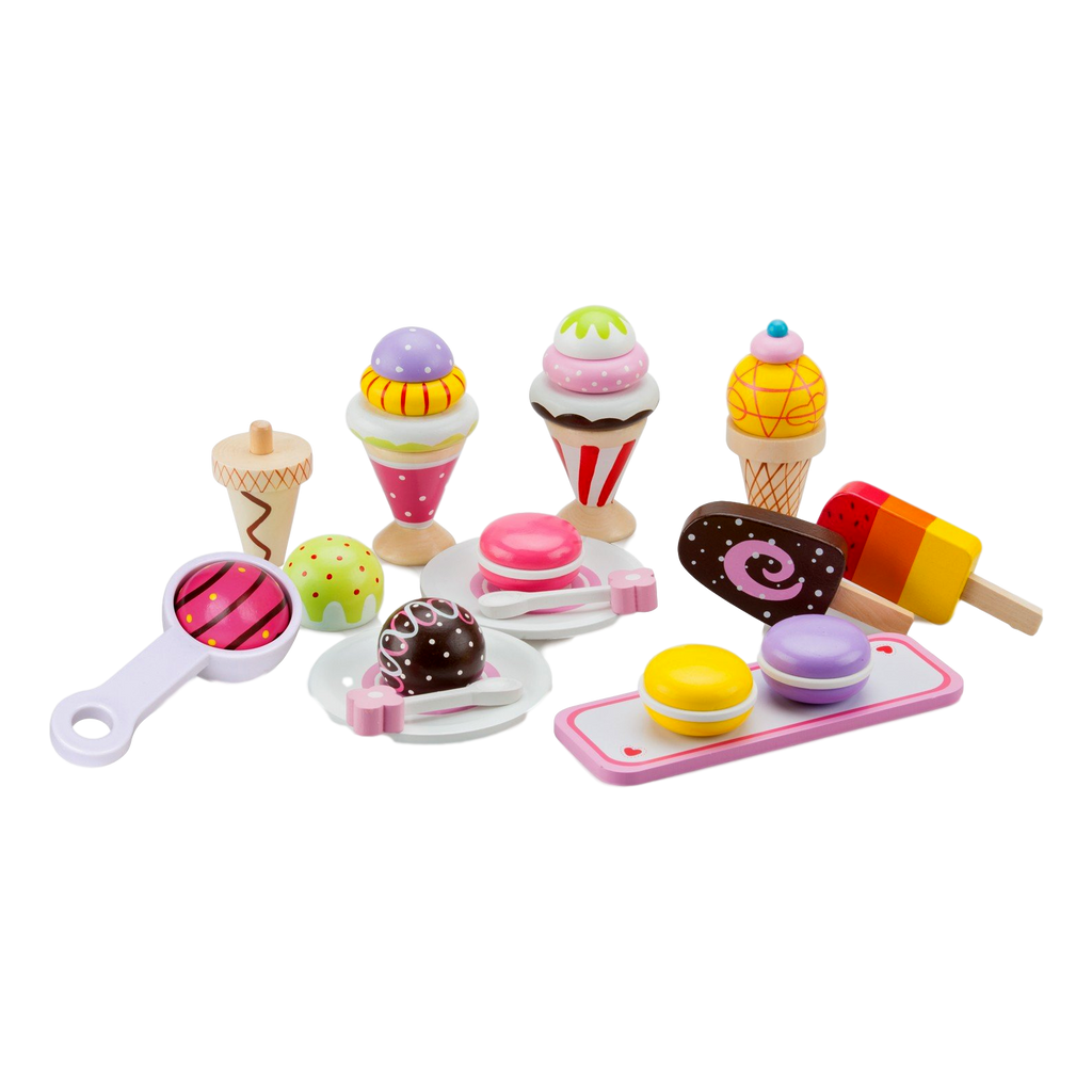 Wooden ice cream set Kidzstore