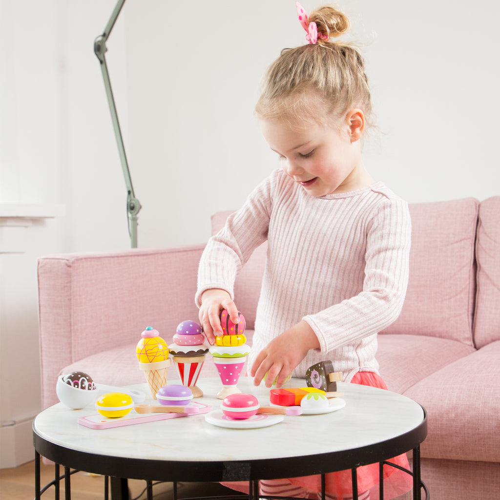 Kids ice store cream set