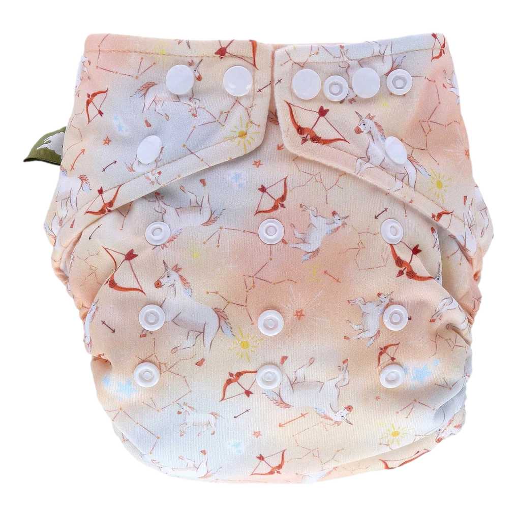 LittleLamb pocket diaper - Blush Pink