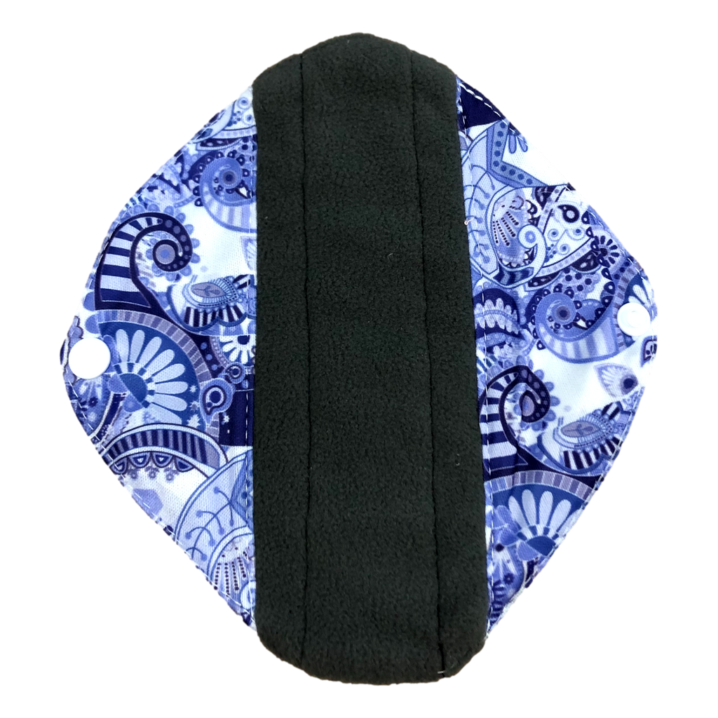 Wasbaar maandverband - Mandala blauw